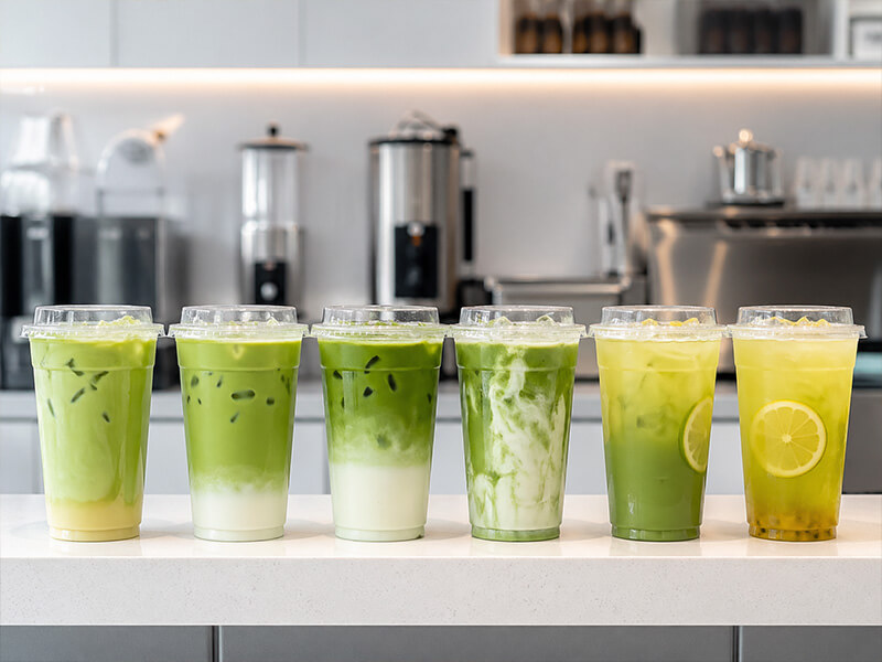 Matcha beverage program for café chains