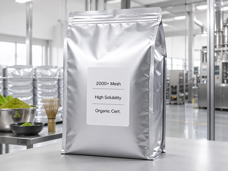 Café & Foodservice matcha packaging