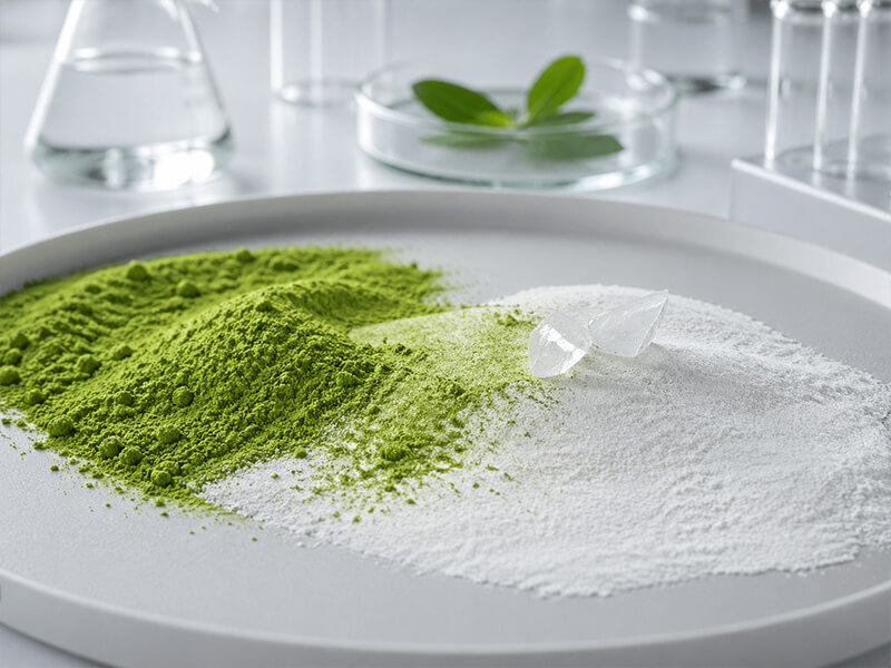 Custom functional matcha blending concept