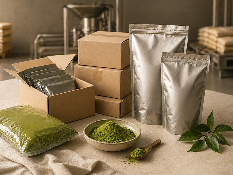 Matcha for commercial food mixes and ingredient applications