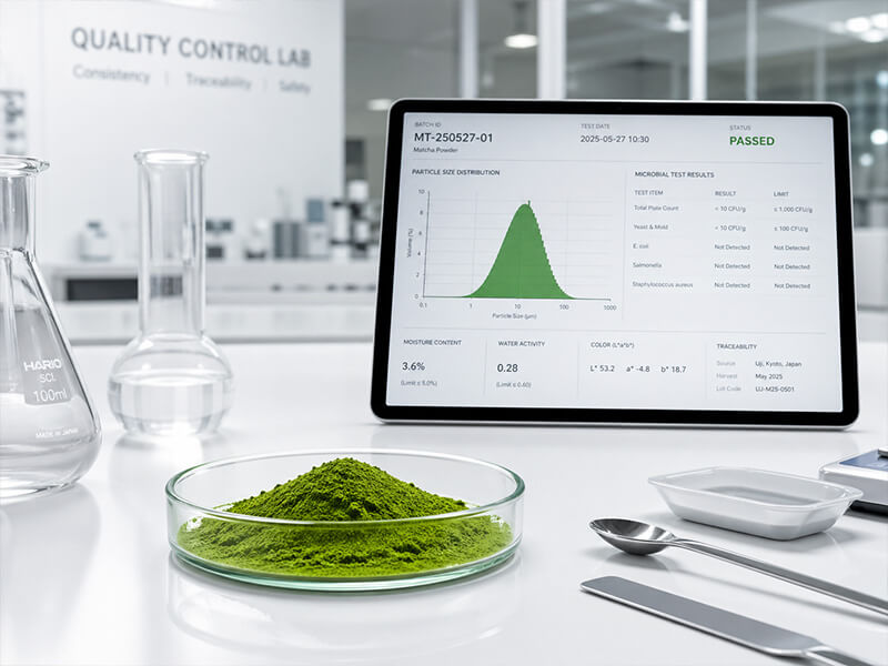 How to Compare Matcha Suppliers Beyond Price