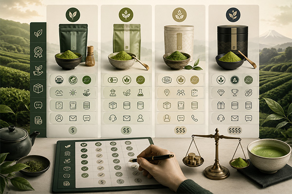 How to Source Matcha Powder from China